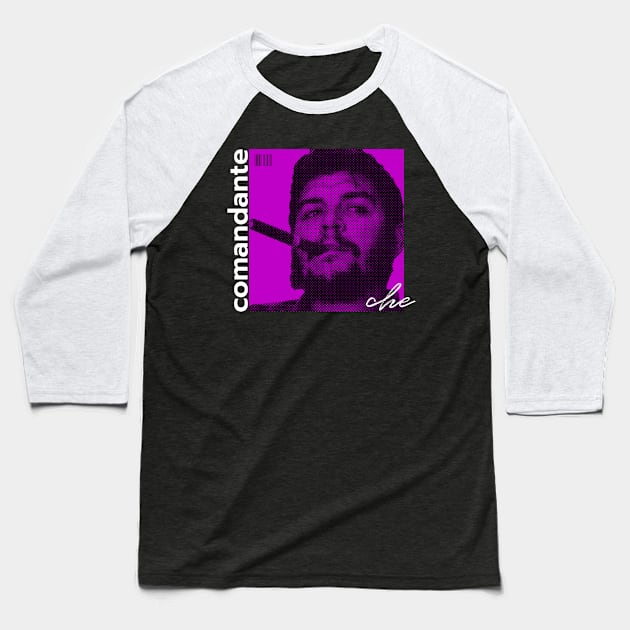 commandante che guevara Baseball T-Shirt by purplecrowshub